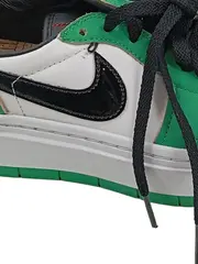 Vorschaubild 2 von Air Jordan 1 Low Damen Sneaker Grün Weiß Schwarz Gr. 40