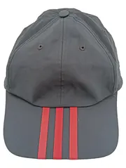 Vorschaubild 1 von Kappe Cap Grau Rot 3-Streifen Climalite Sportlich Unisex