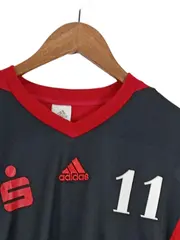 Vorschaubild 2 von Herren Fußball Trikot Gr. 40 Schwarz Rot CLIMALITE Nr. 11