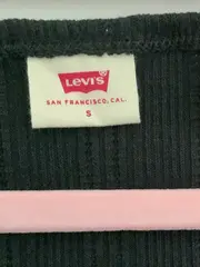 Vorschaubild 4 von Damen Henley Shirt Rippstrick Knopfleiste Schwarz Gr. S