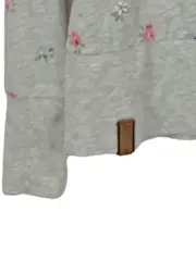 Vorschaubild 5 von Damen Kapuzenpullover Hoodie Gr. S Blumenmuster Mehrfarbig Casual