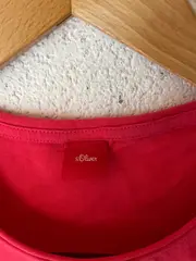 Vorschaubild 4 von Mädchen T-Shirt Gr. 152 Pink Pailletten Schriftzug Baumwolle