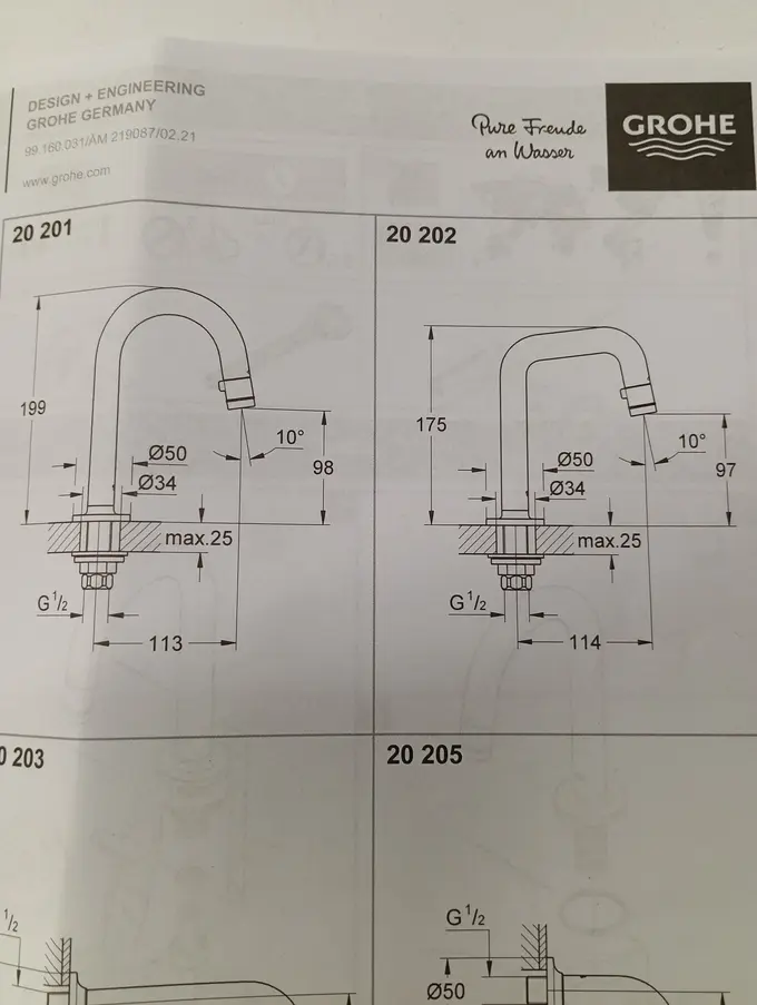 GROHE Ablaufventil Bild 2
