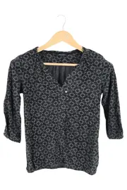 Vorschaubild 1 von Marc o Polo Damen Bluse Schwarz Gr. 32/XXS Modal Casual