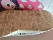 Vorschaubild 3 von Mädchen Schuhe Sneaker Größe 26 Grau Pink Silber Schnürung Wildleder