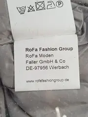 Vorschaubild 6 von Damen Steppmantel Gr. 42/L Grau Klassisch Elegant