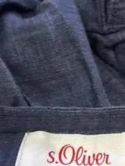 Vorschaubild 4 von Damen Sommerkleid Gr. 38/M Blau Casual Leinen