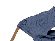 Vorschaubild 2 von Damen Sommerkleid Gr. 38/M Blau Casual Leinen