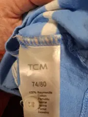 Vorschaubild 3 von Poloshirt Baby Jungen Gr. 74/80 Blau Weiß Gestreift Kurzarm