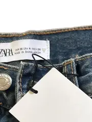 Vorschaubild 6 von High Rise Regular Length Straight Leg Jeans Damen Blau W26/34/XS