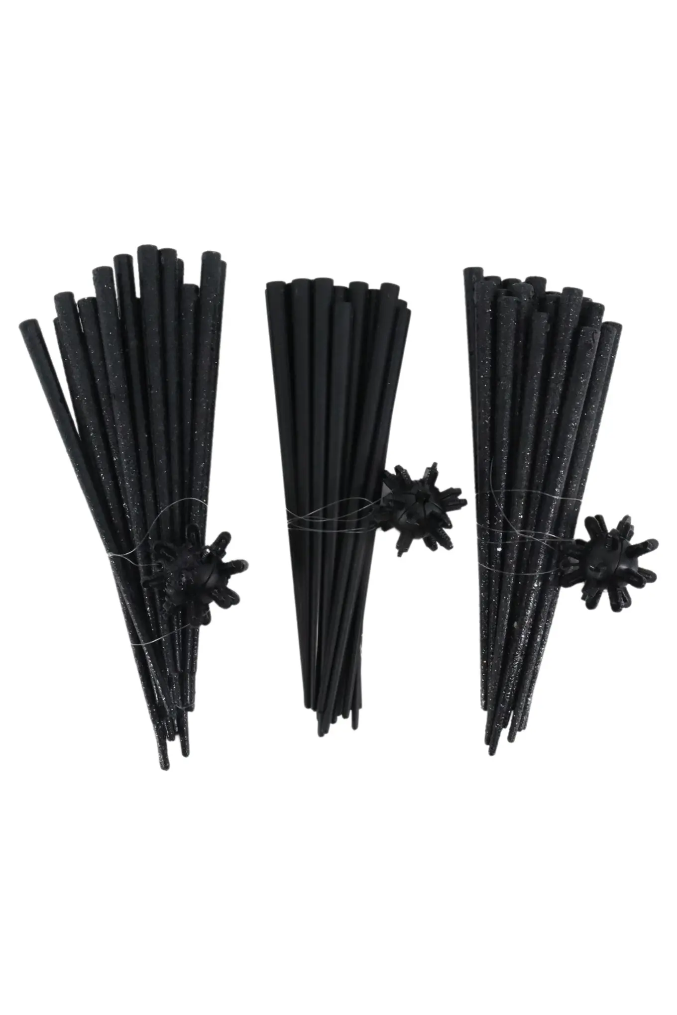 DEPOT Weihnachtsstern Schwarz Vintage Kunststoff DIY Bastelset Deko Stern