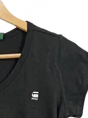Vorschaubild 2 von Damen T-Shirt Schwarz Gr. 36/S Casual Logo