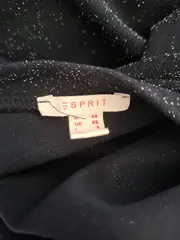 Vorschaubild 4 von Langarmshirt Damen Gr. 42/XL Schwarz Modern Glitzer