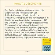 Vorschaubild 3 von Schluckstörungen Diagnostik Rehabilitation Fachbuch 5. Aufl. Hardcover Elsevier