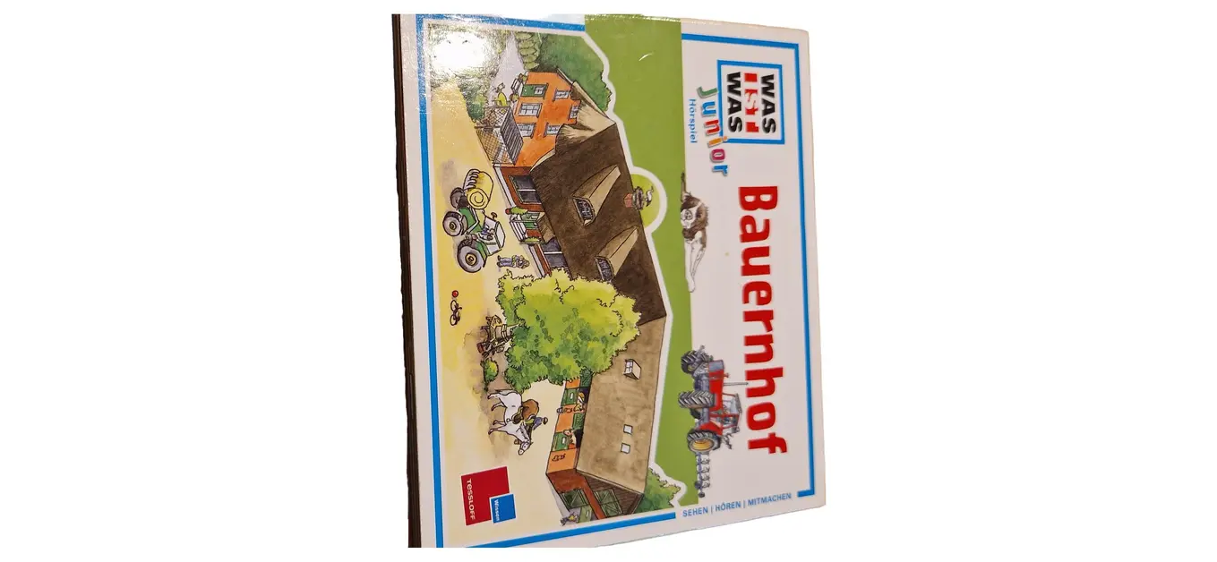 Was ist Was Junior Hörspiel CD Bauernhof Kinder ab 4 Jahre Tessloff