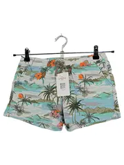 Vorschaubild 1 von Kinder Badeshorts Gr. 152 Mehrfarbig Palmenprint Shorts