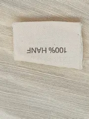Vorschaubild 4 von Bleistiftrock Damen 42/XL Grau Hanf Klassisch Elegant Midi