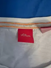 Vorschaubild 3 von T-Shirt South California Herren XL Weiß Casual Baumwolle