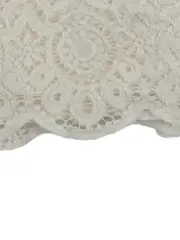 Vorschaubild 6 von Damen A-Linienrock Spitze Weiß Gr. 32 XXS