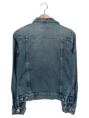 Vorschaubild 2 von Damen Jeansjacke Gr. 36/S Blau Casual Baumwolle Langarm