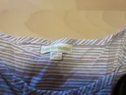 Vorschaubild 4 von Bluse Mädchen Gr. 156/158 gestreift lila Baumwolle Langarm
