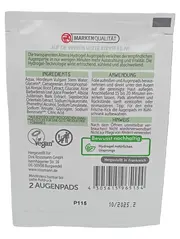 Vorschaubild 2 von Naturkosmetik Hydrogel Augenpads Hyaluronsäure Aloe Vera Vegan NEU
