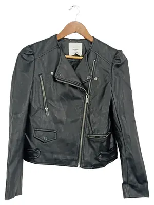MANGO Lederjacke