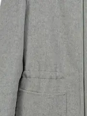 Vorschaubild 4 von Damen Winterjacke Mantel Kapuze Fellbesatz Grau Einheitsgröße Casual