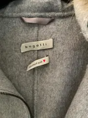 Vorschaubild 6 von Damen Winterjacke Mantel Kapuze Fellbesatz Grau Einheitsgröße Casual