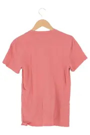 Vorschaubild 2 von Damen T-Shirt Rot Gr. 36/S Casual Basic Kurzarm Baumwolle