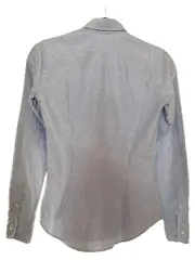 Vorschaubild 2 von Herren Business Hemd Slim Fit Hellblau Gr. S 100% Baumwolle