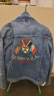 Vorschaubild 2 von Jeansjacke Herren XL Blau Streetwear Denim Jacke