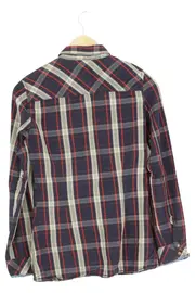 Vorschaubild 2 von Hemdbluse Damen Kariert Baumwolle Gr. 32/XS Mehrfarbig Casual