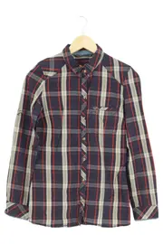 Vorschaubild 1 von Hemdbluse Damen Kariert Baumwolle Gr. 32/XS Mehrfarbig Casual