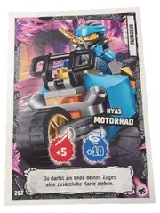 Vorschaubild 1 von Ninjago Sammelkarte Nyas Motorrad Trading Card Game