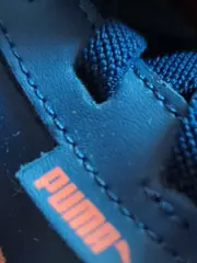 Vorschaubild 3 von Kinder Sneaker High Top gefüttert Gr. 32 Blau Orange Klettverschluss