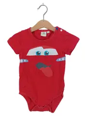 Vorschaubild 1 von Body Lightning McQueen Kinder Gr. 92 Rot Baumwolle