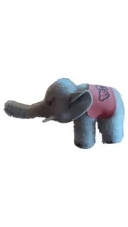 Vorschaubild 1 von Elefant Kuscheltier Plüschtier Grau 9cm x 13cm