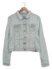Vorschaubild 1 von EDC Jeansjacke Damen Gr. 38/M Blau Casual Baumwolle Modal Elasthan