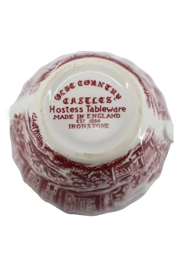IRONSTONE ENGLAND Zuckerdose Bild 2