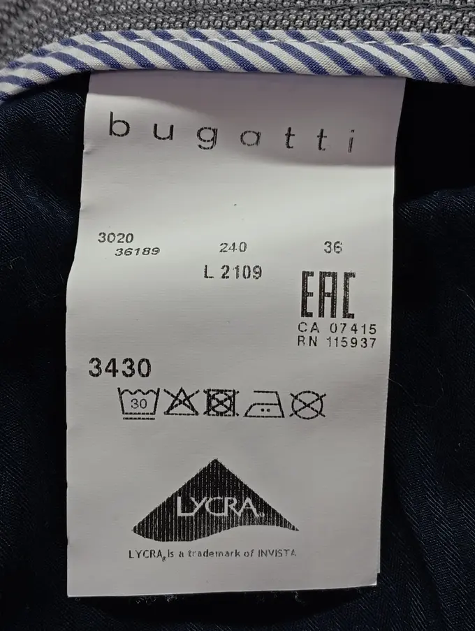 BUGATTI Stoffhose Bild 4
