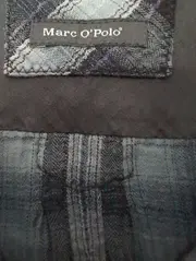 Vorschaubild 7 von Hemdbluse Damen Gr. 38 M Blau Kariert Casual Langarm Baumwolle