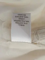 Vorschaubild 4 von Bleistiftrock Damen 34/XS Weiß Elegant Struktur Midirock