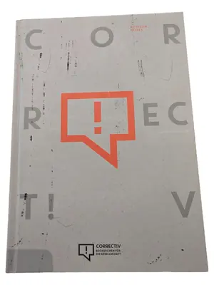 CORRECTIV Notizbuch
