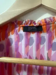 Vorschaubild 4 von Damen Bluse ärmellos abstrakt bunt Gr. 32 XXS Polyester