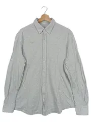 Vorschaubild 1 von Herren Freizeithemd Grau Gr. 52/XL Casual Langarm Hemd