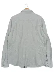 Vorschaubild 2 von Herren Freizeithemd Grau Gr. 52/XL Casual Langarm Hemd