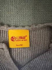 Vorschaubild 5 von Strickjacke Baby Gr. 74 Grau Baumwolle Knopfleiste Teddybär