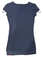 Vorschaubild 3 von EDC Damen Top Shirt Kurzarm Grau XS Baumwolle Casual