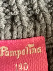 Vorschaubild 5 von Strickjacke Mädchen Gr. 140 Grau Zopfmuster Baumwolle